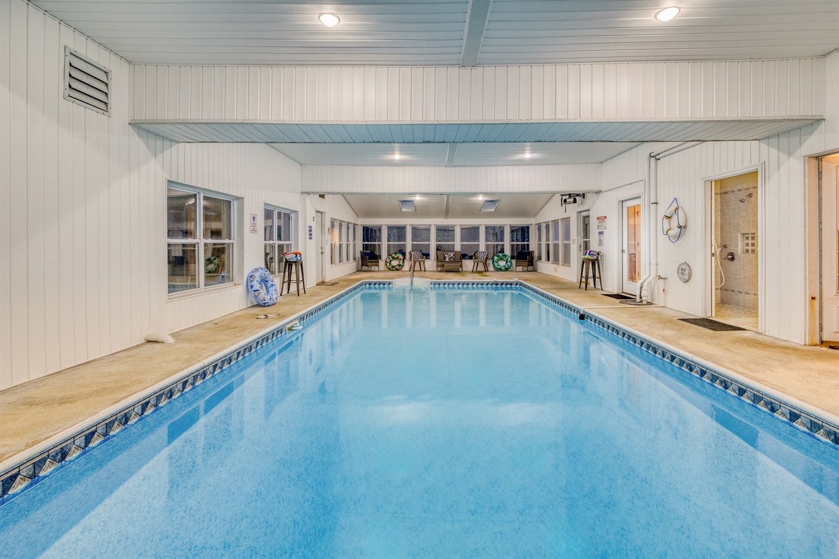 Huge Indoor Heated Pool