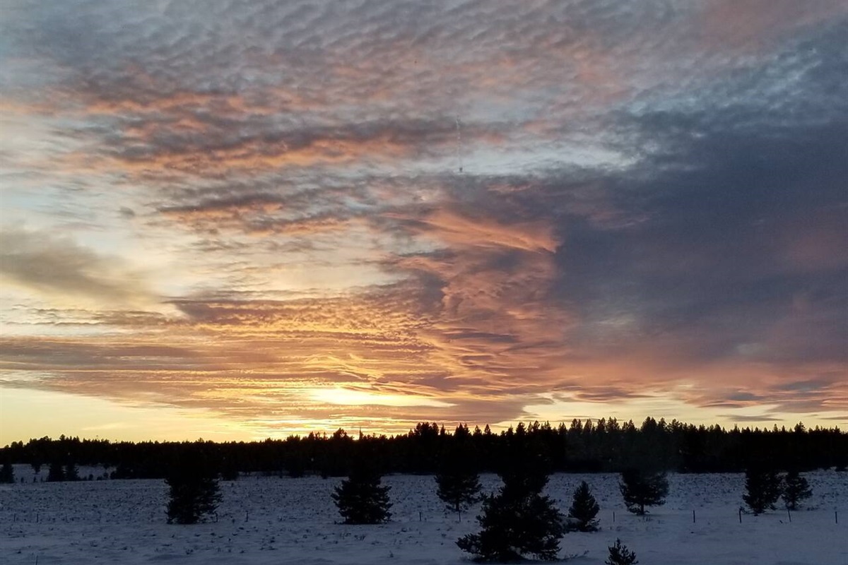 Incredible sunset views