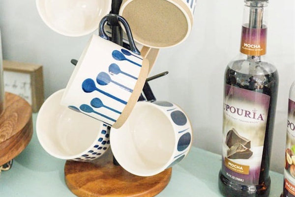 Our fully stocked coffee bar can definitely put a pep in your step!