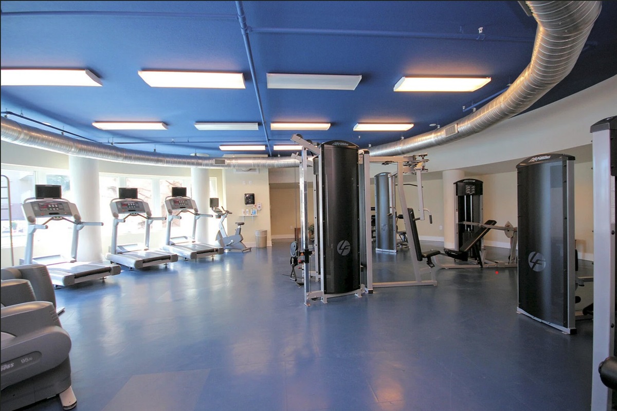 On-site fitness center