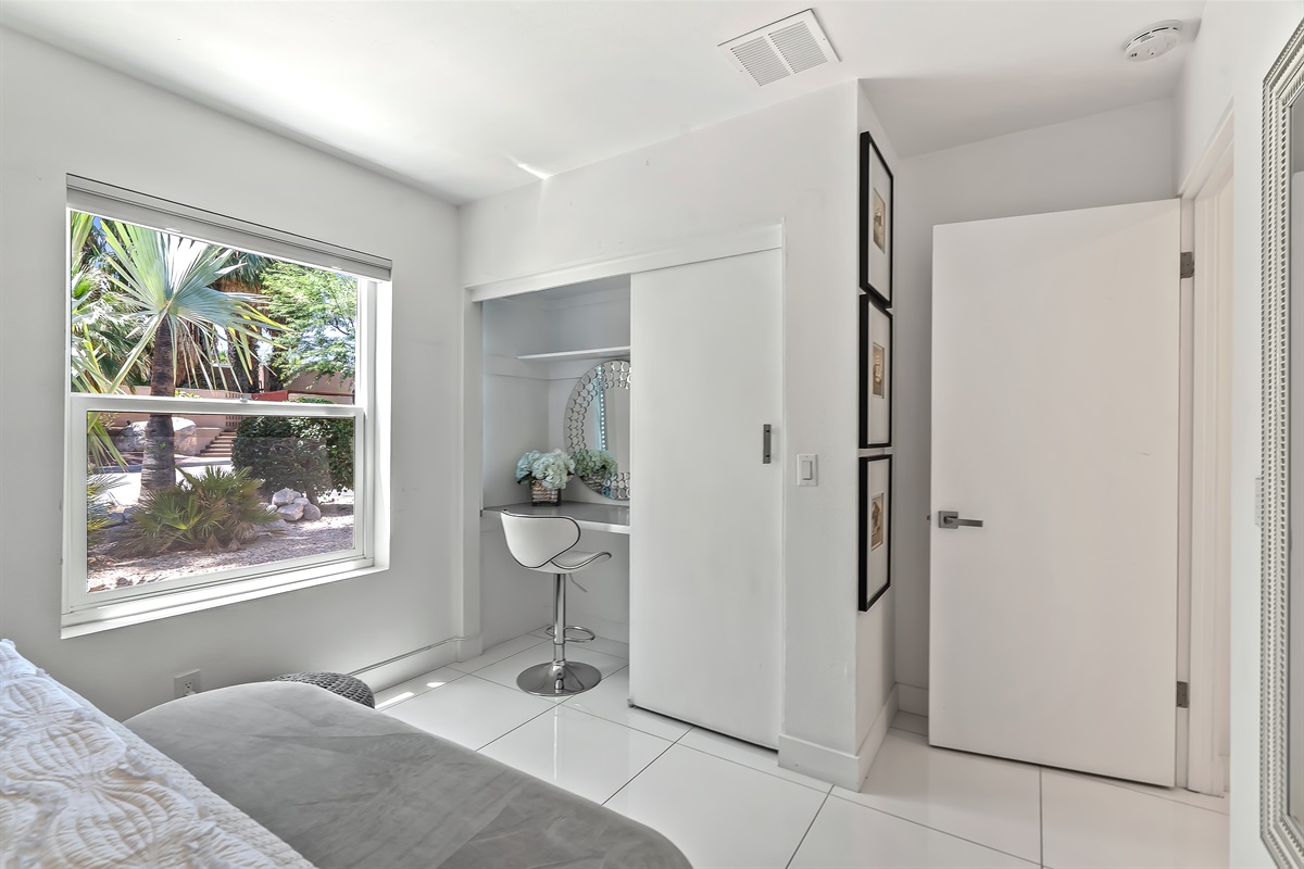 view from guest bedroom