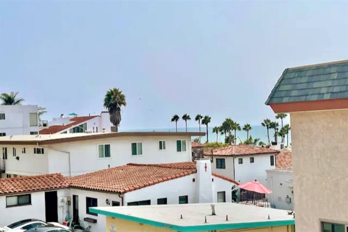 Balcony view towards the south
