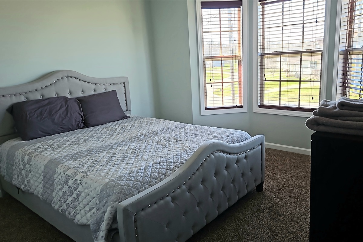 Sleeps ten people. Features four bedrooms all with queen bed, plus queen sleeper sofa. Plenty of room for the entire group. High speed internet to work from home or stream all of your favorite apps.