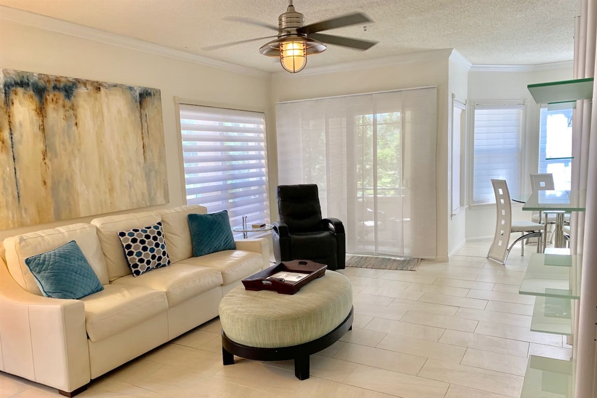 King Size Sleeper Sofa with Comfortable Memory Foam Mattress