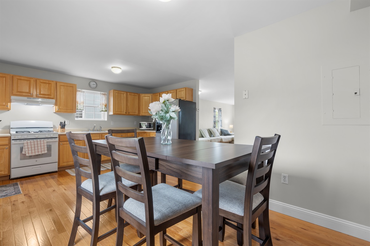 Kitchen Area - large kitchen and 6 seater table
