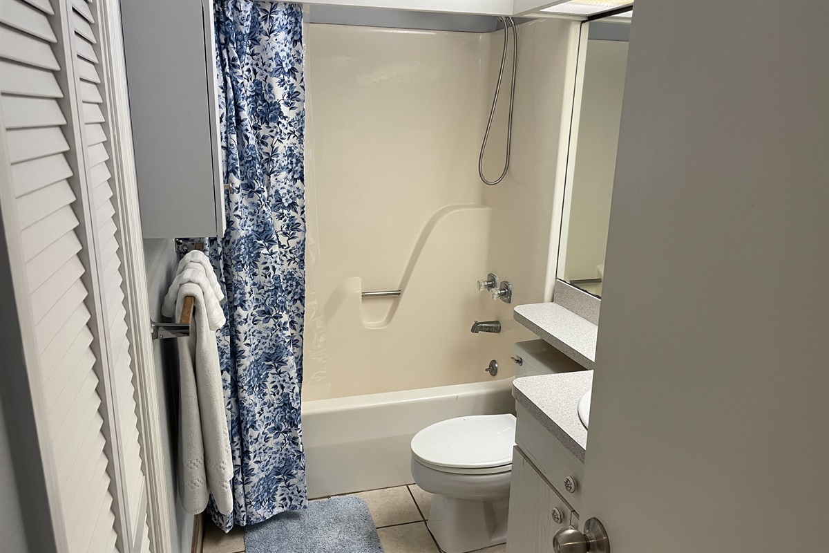 Full Bath with Tub / Shower Combination 