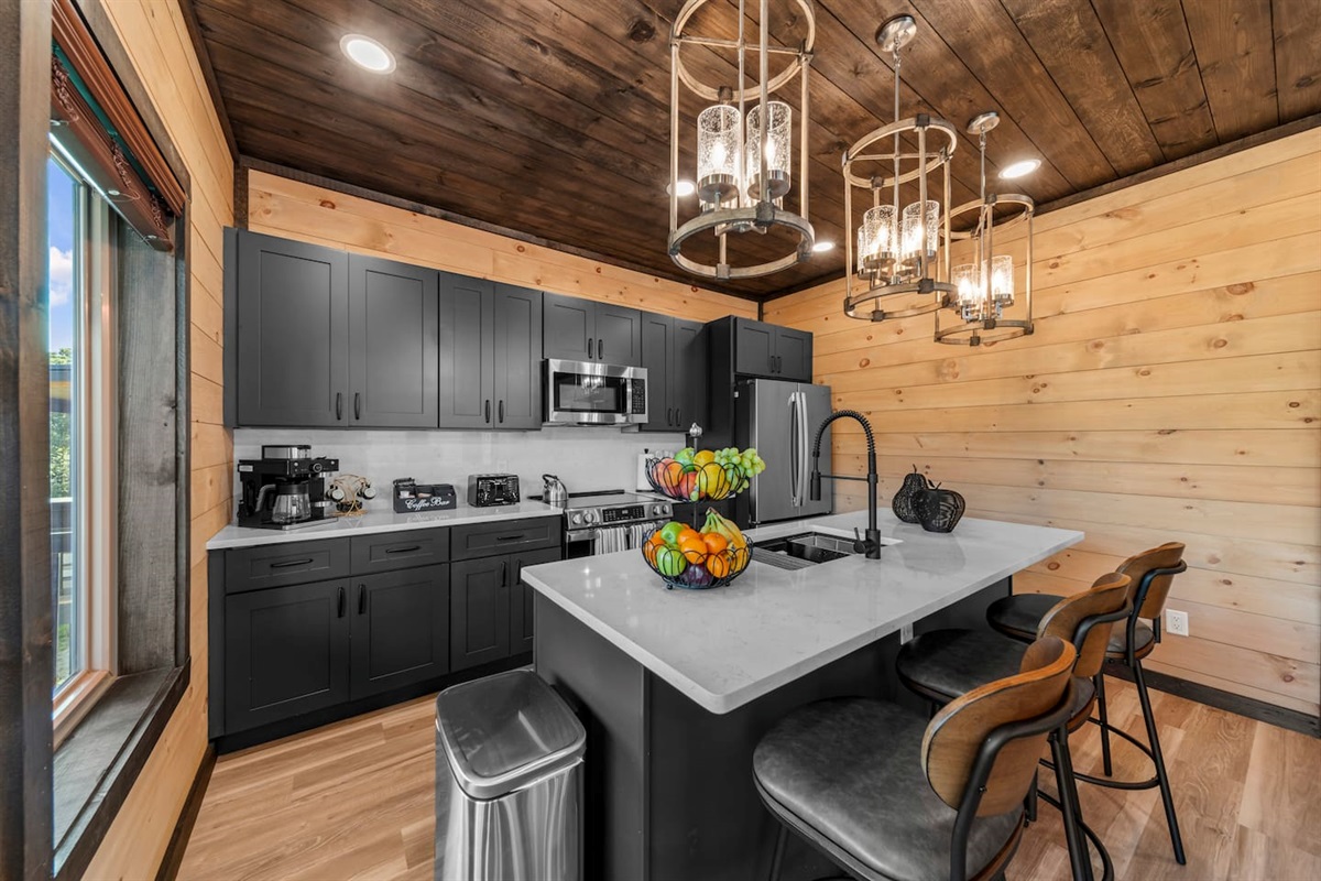 open kitchen