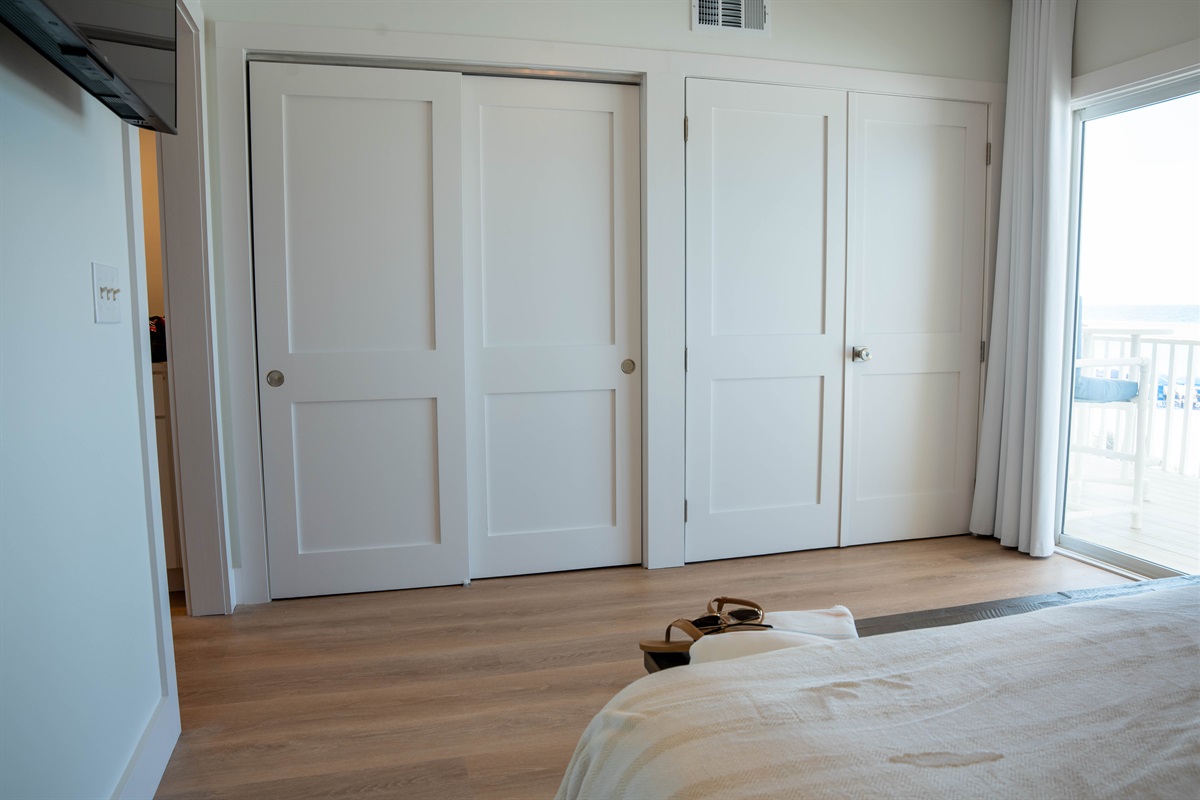Large Master Guest Closet