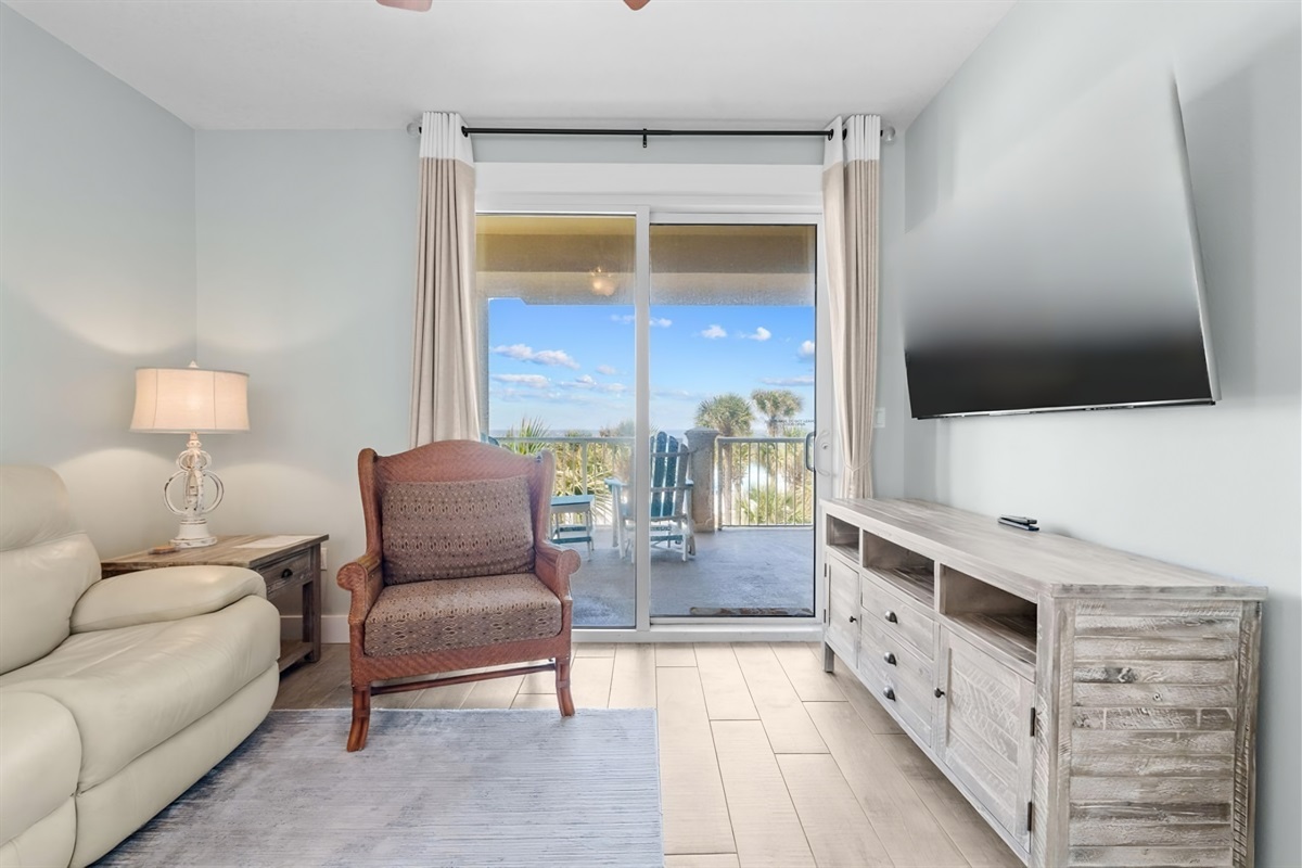 Gulf Views from Living Room