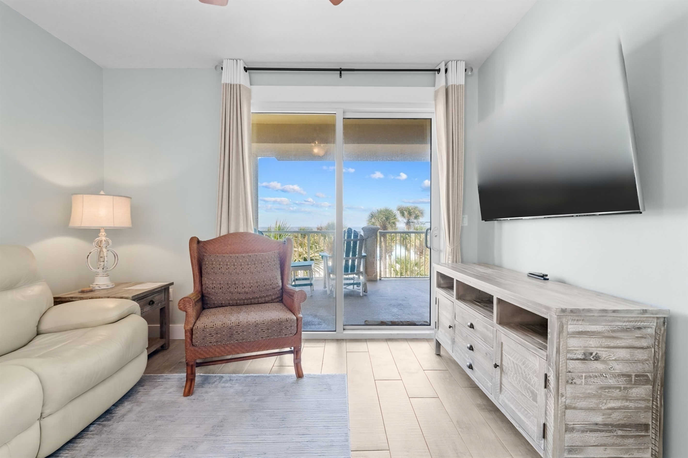 Gulf Views from Living Room