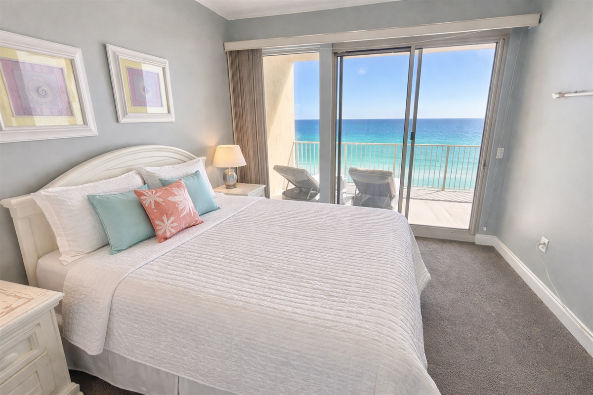 Master Bedroom with private balcony access