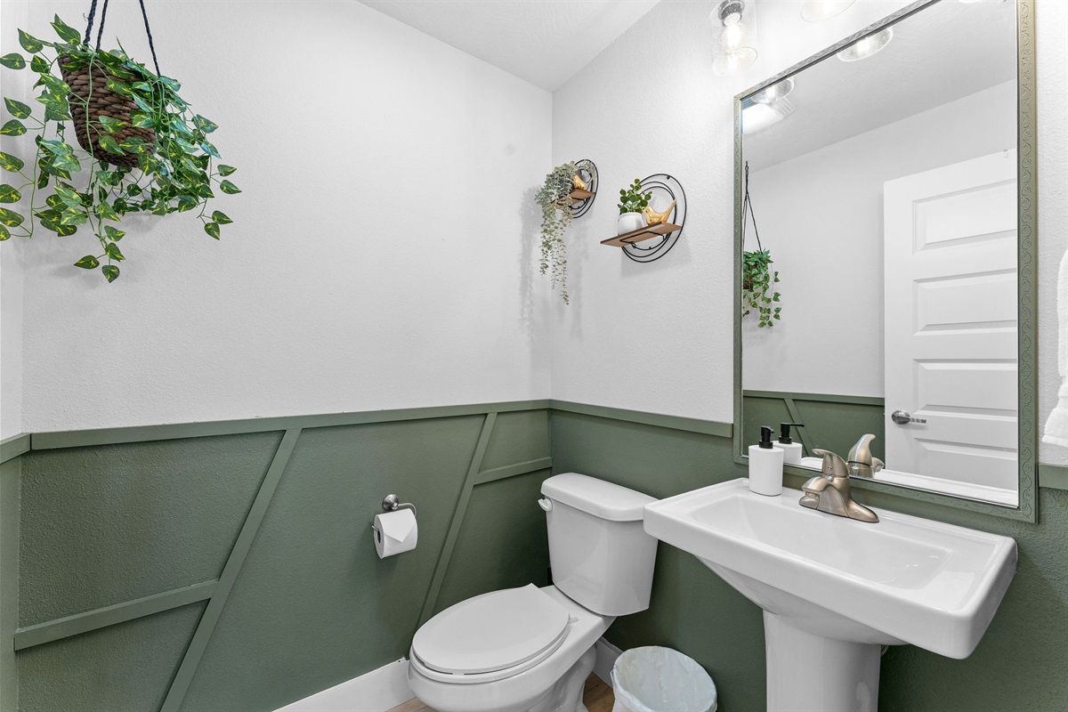Hall bath