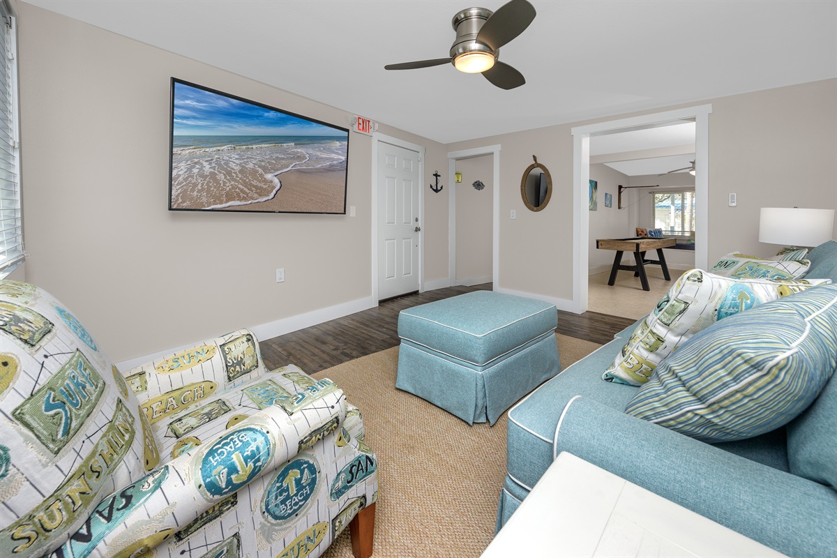 2nd Private Living Area Sleeps 2