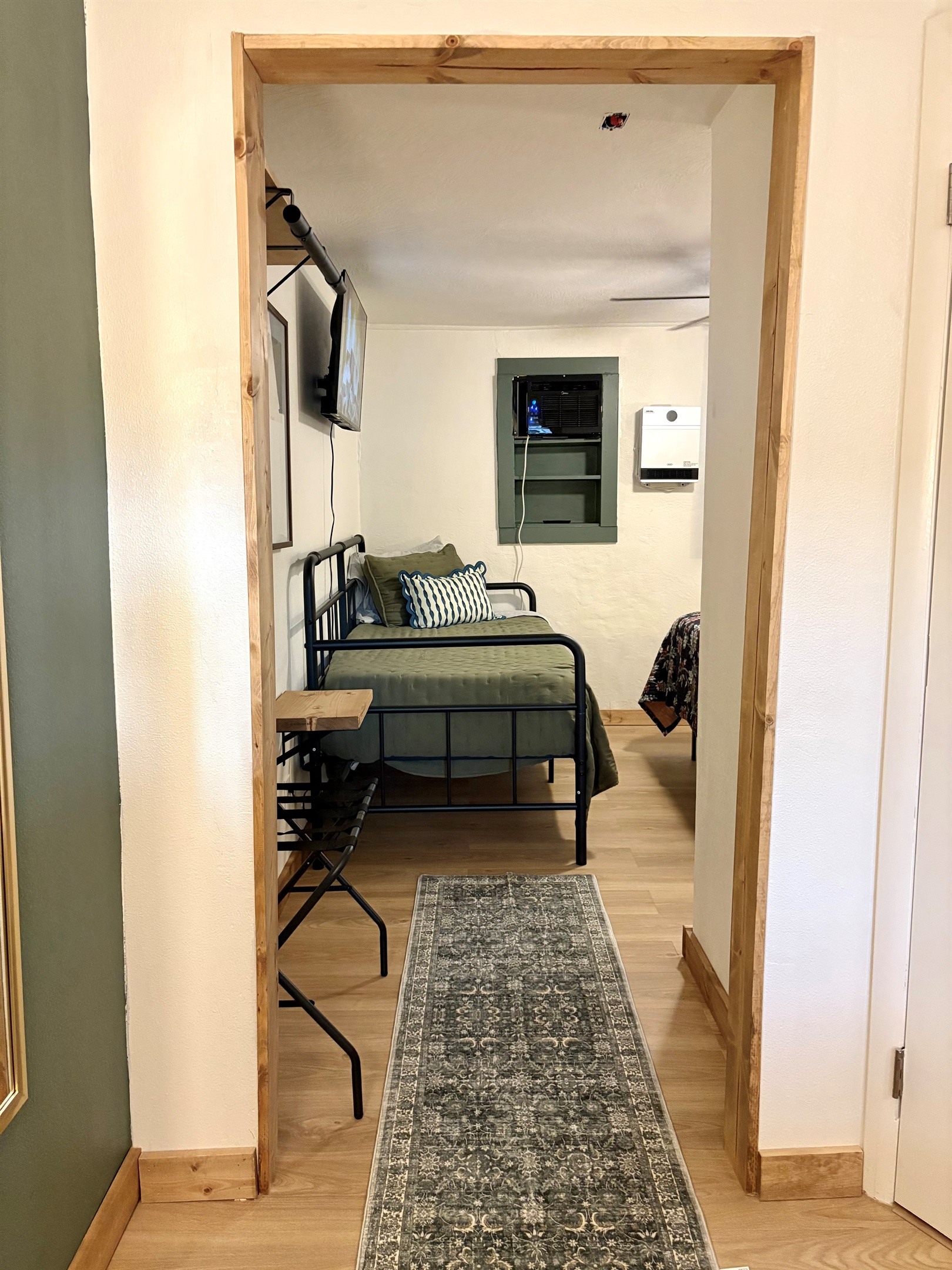 Small hall to second bedroom