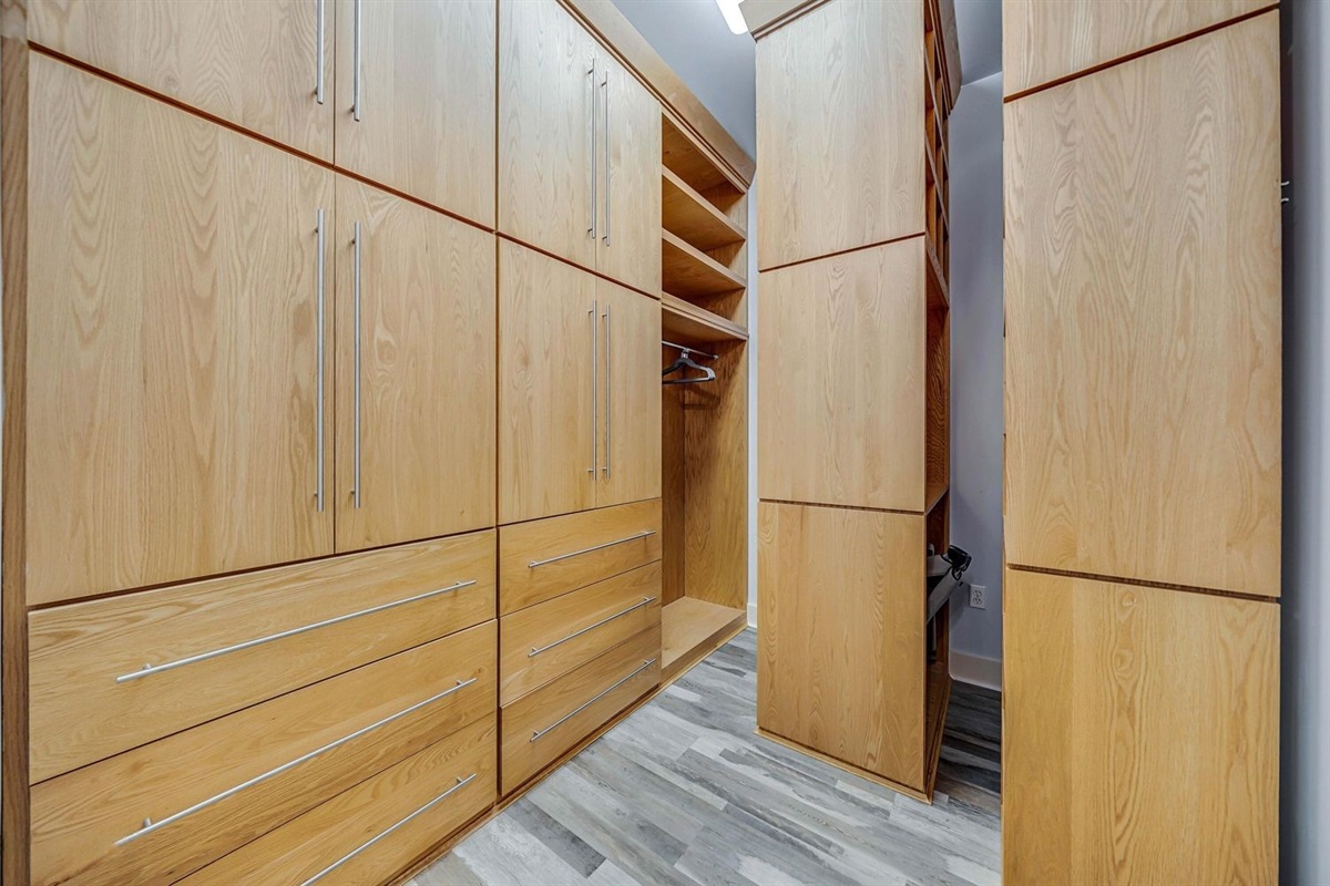 Master Walk-In Closet