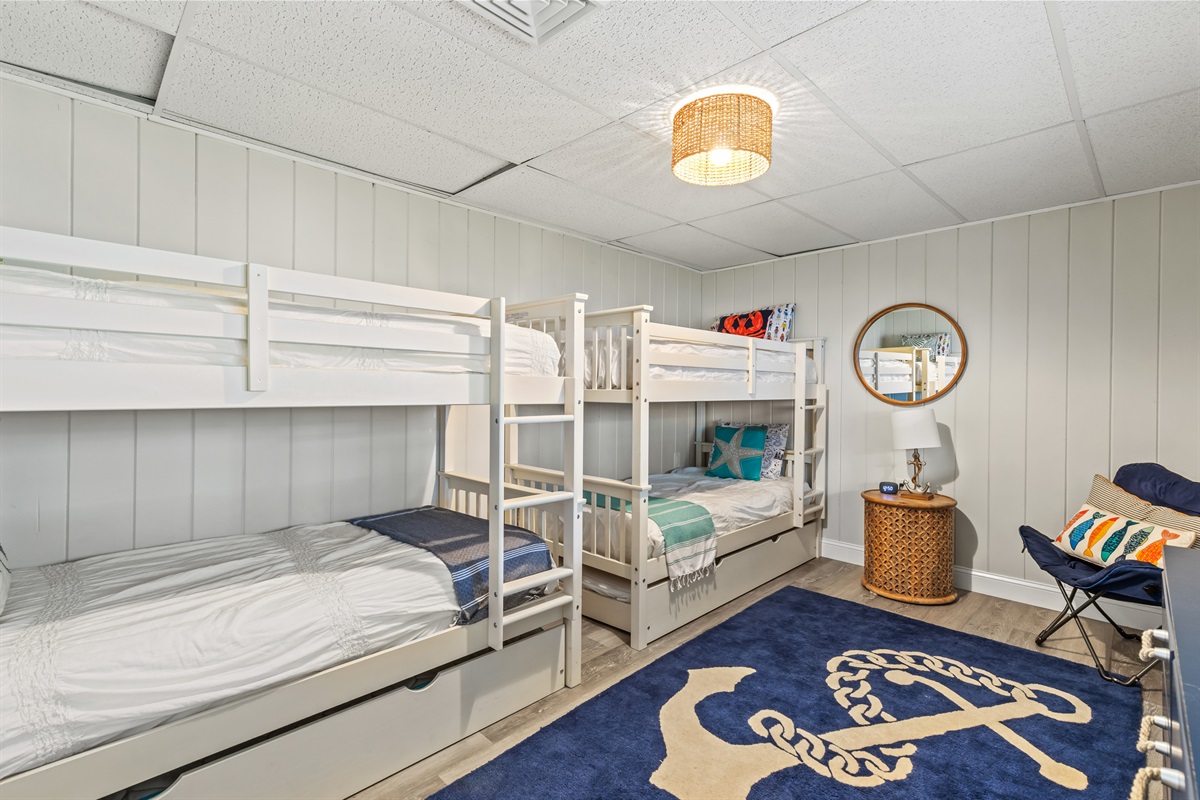 First floor bunkroom-sleeps 4