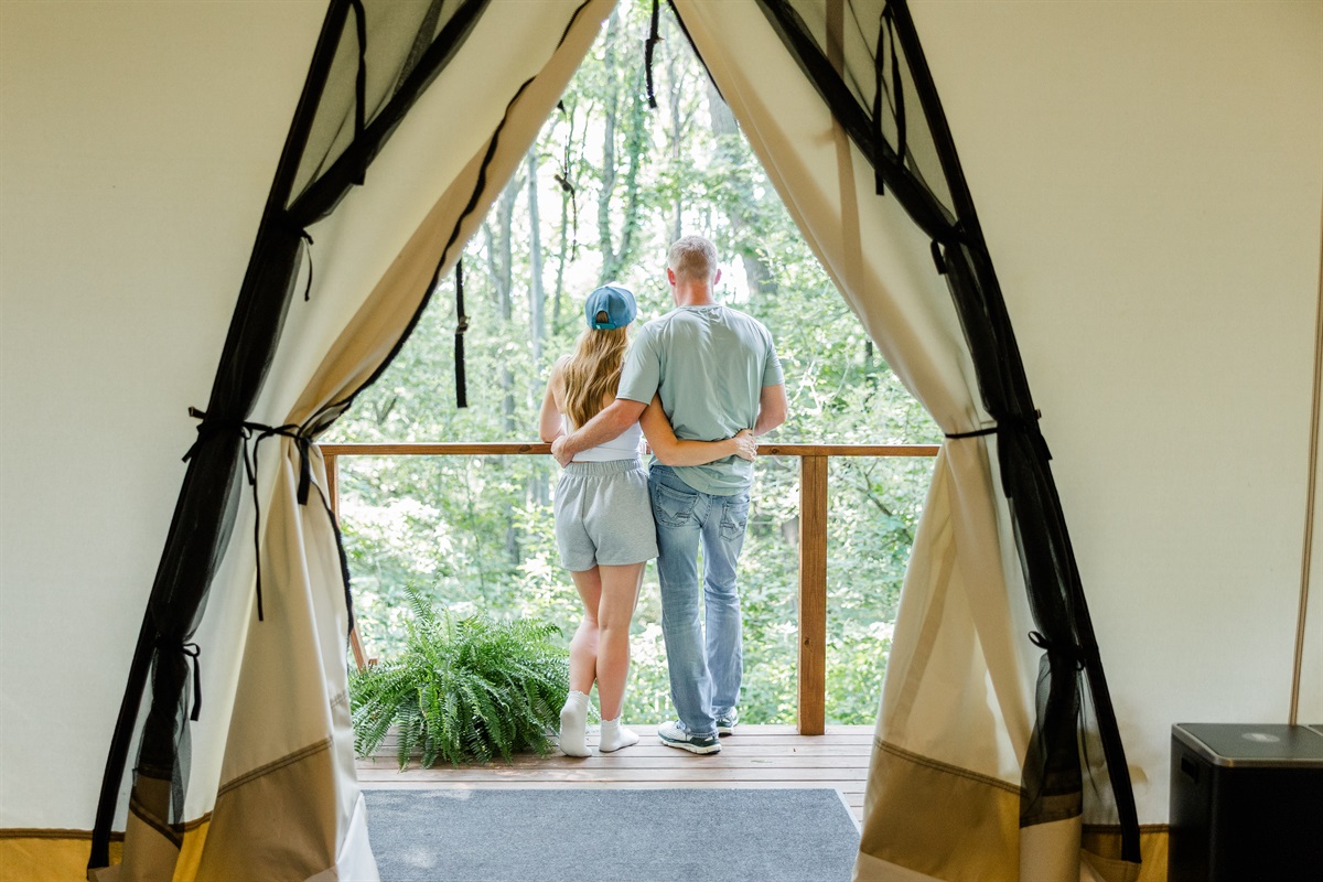 "We stayed here for our anniversary and it exceeded our expectations! Thank you for providing a space for our anniversary that we can come back to year after year!" - Abby