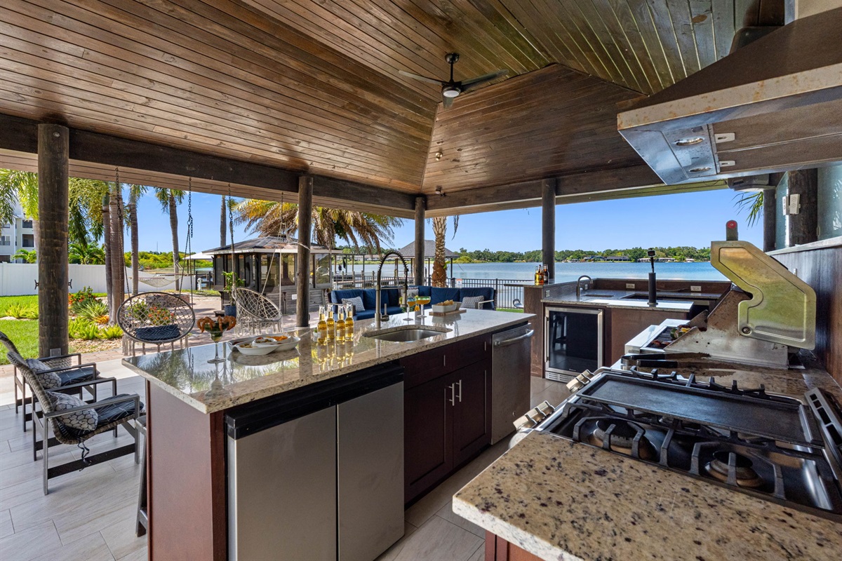 Whether you're grilling fresh seafood, preparing juicy burgers, or just heating up a quick bite, you’ll enjoy every moment surrounded by fresh air and scenic views.