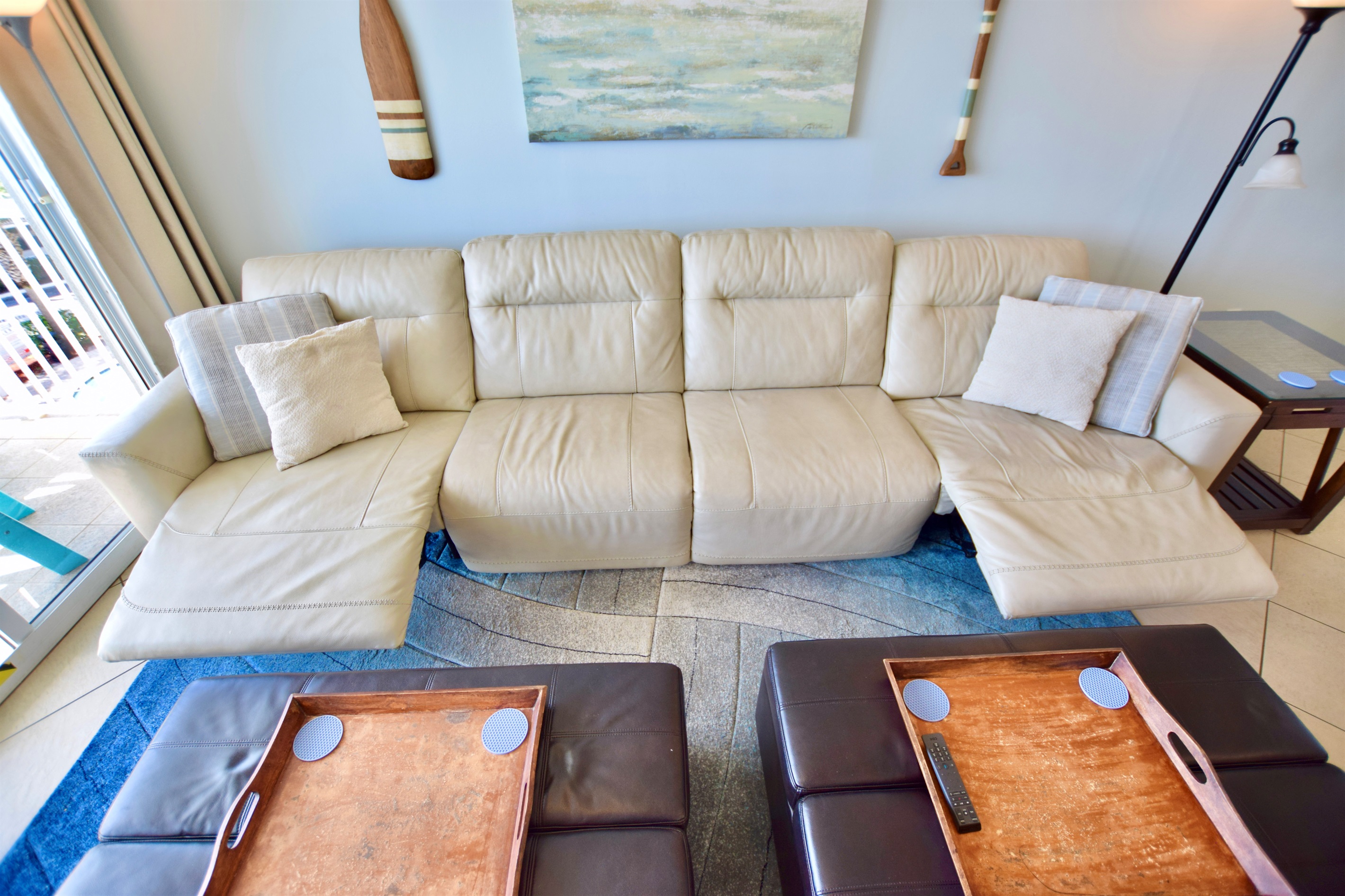Destin West Gulfside #411: Living Room