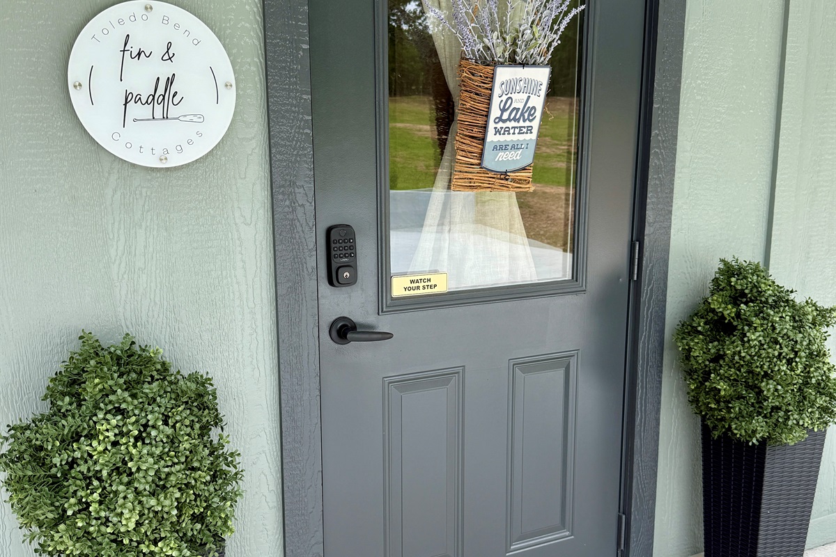 Easy access front door