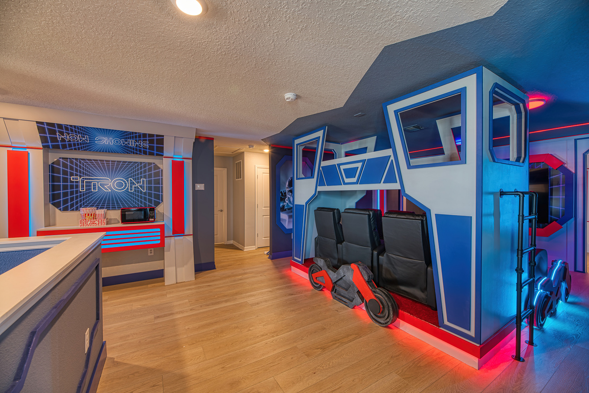 Tron Movie Theater