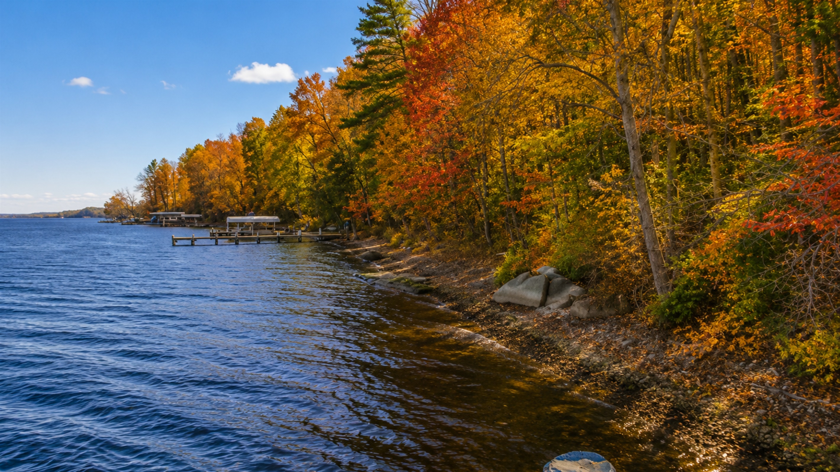 Marvel at the expansive and serene views of Cayuga Lake from the comfort of our townhomes. Enjoy peaceful moments by the water and immerse yourself in the natural beauty that surrounds you. 