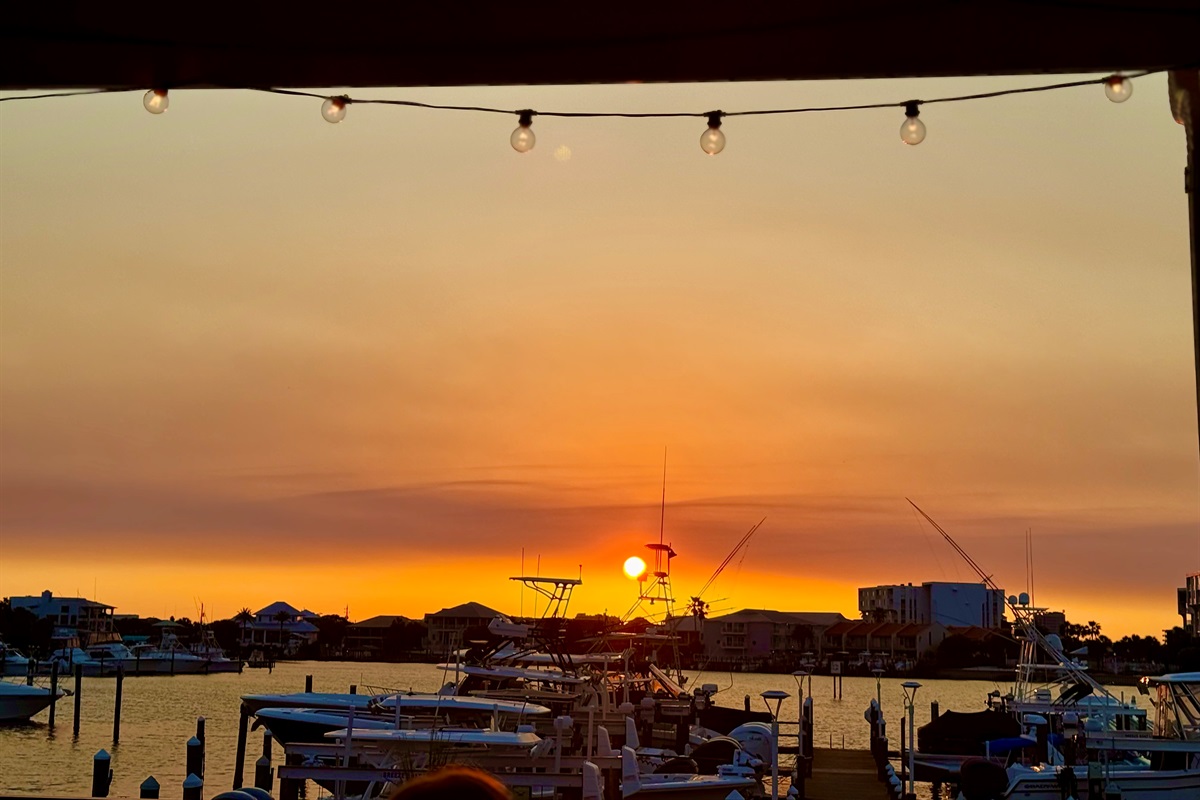 Enjoy the Dinner Sunset