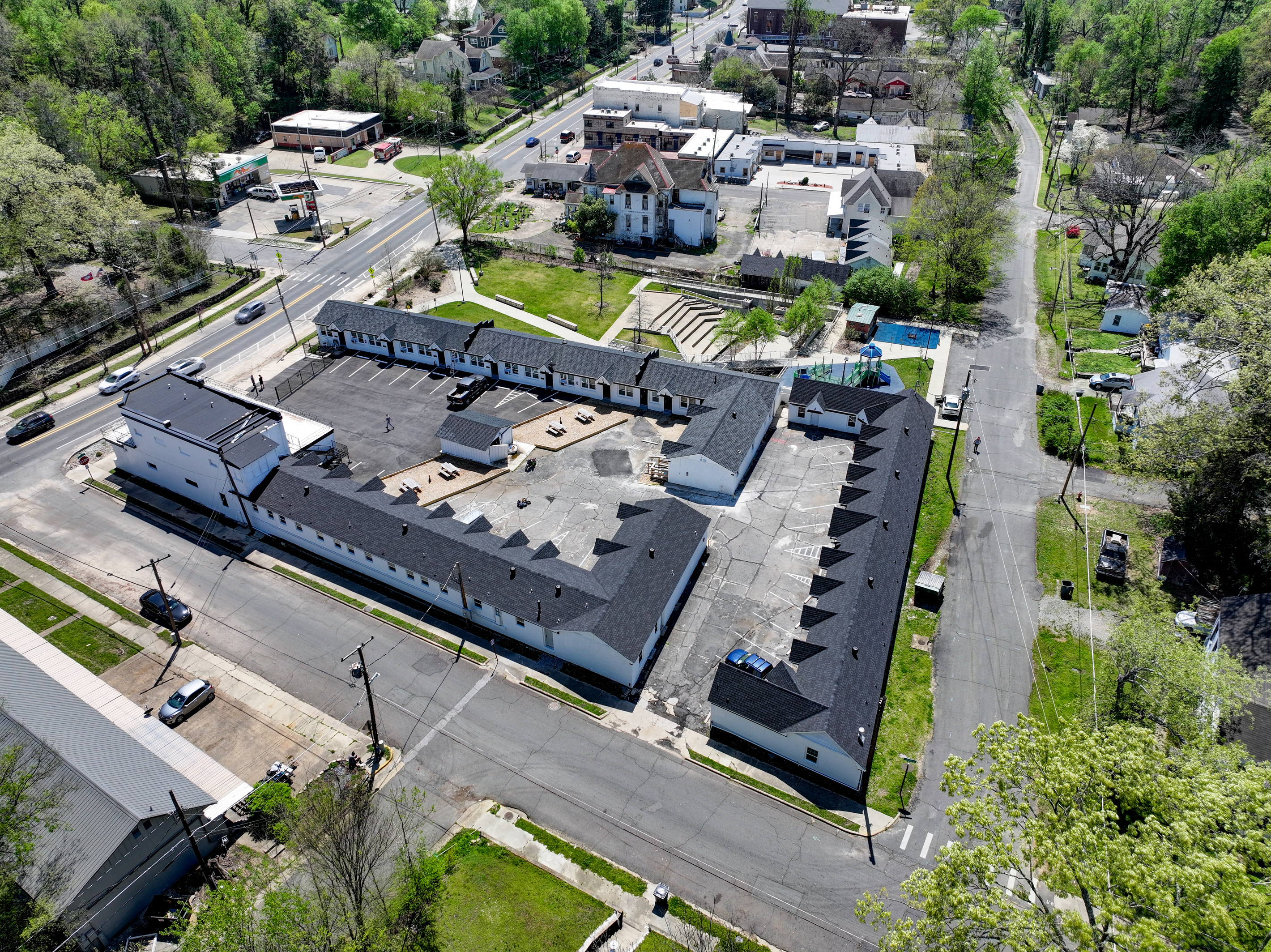 Aerial View of Property