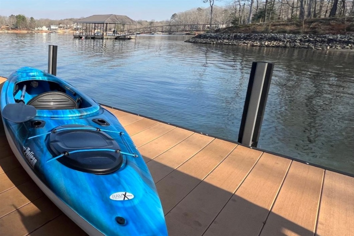 Kayaks for guest use