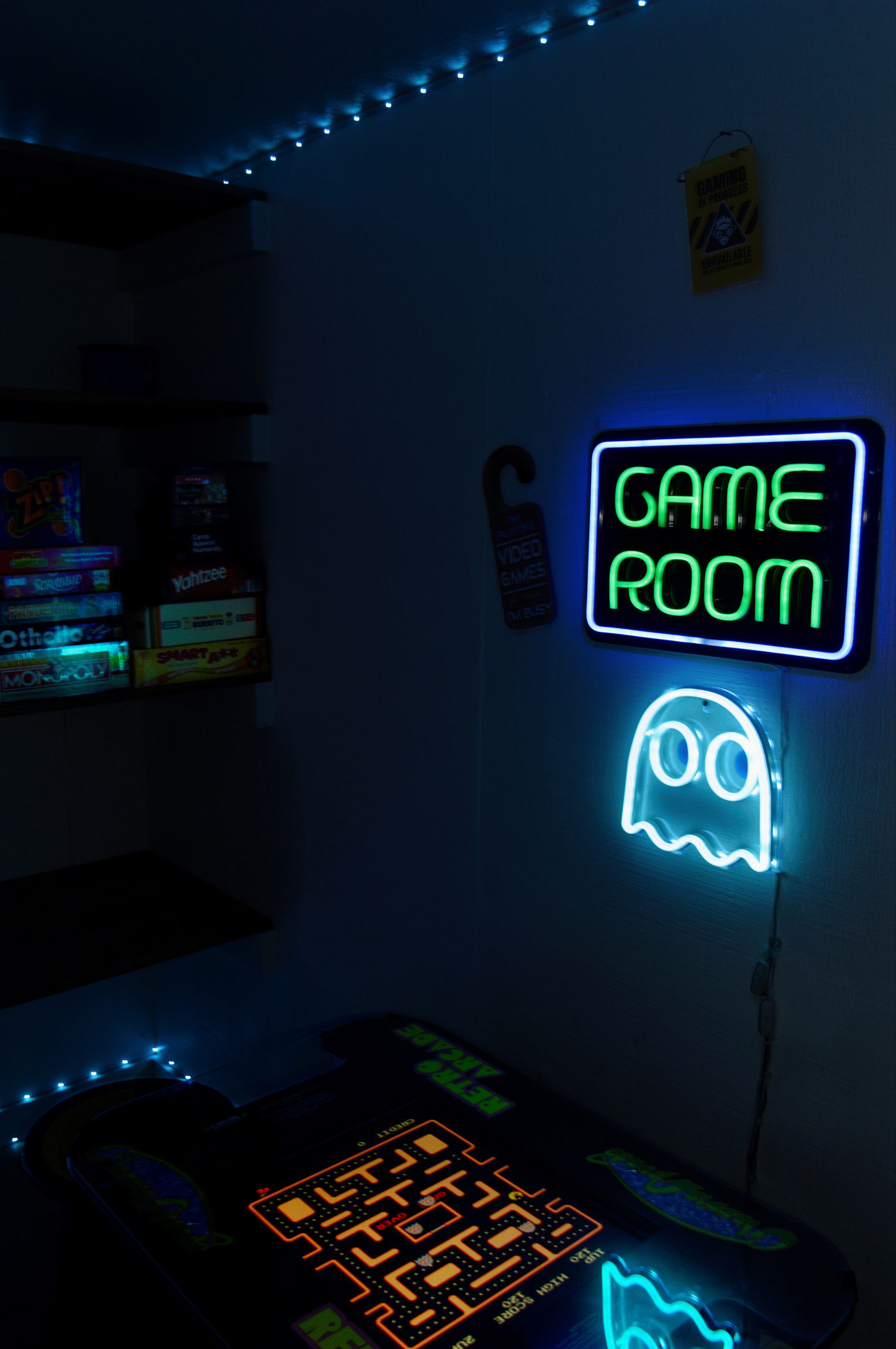 Challenge your family and friends to a little friendly competition on the multi-game arcade.