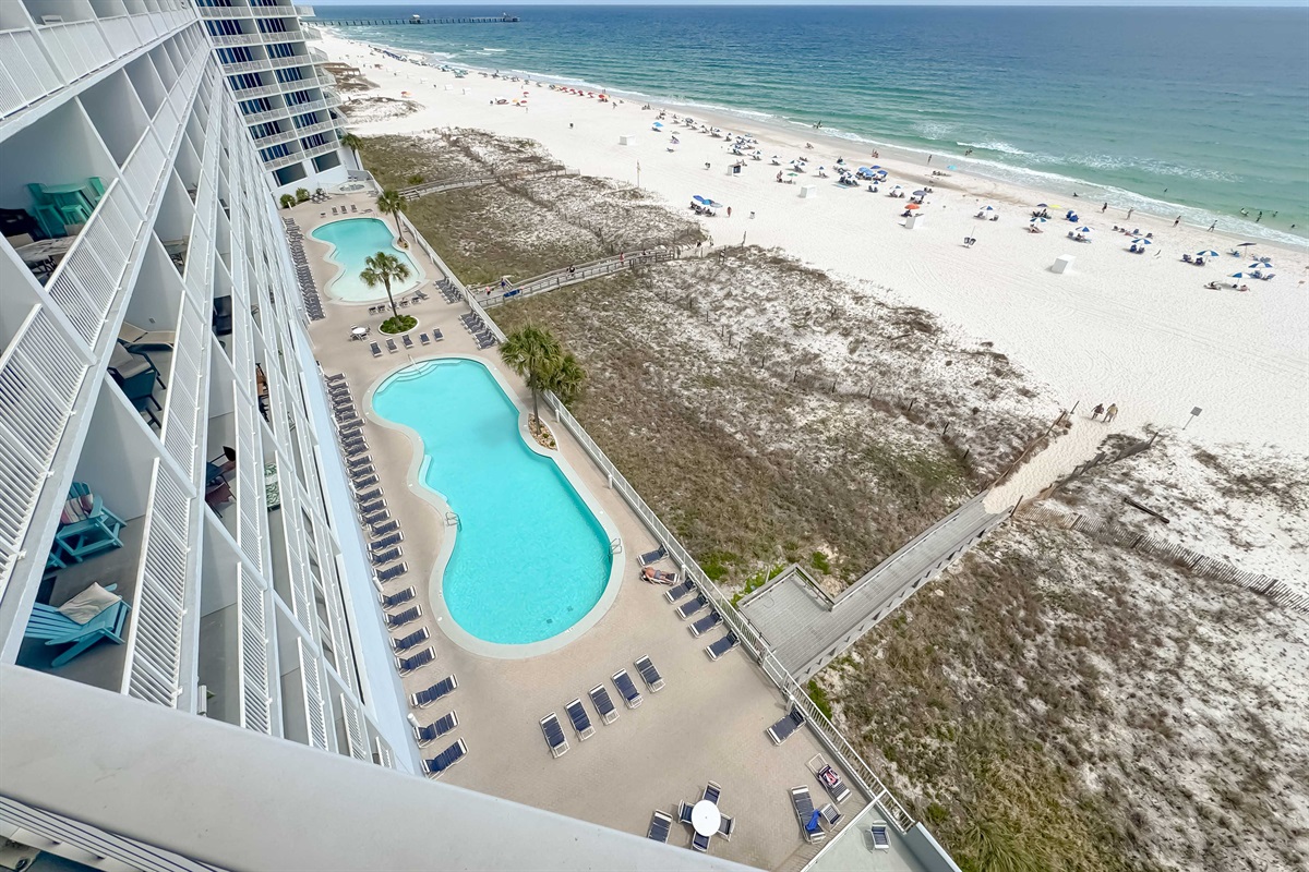 Private pool and direct beach access offer the ultimate coastal lifestyle.  Experience resort-style living at its finest.