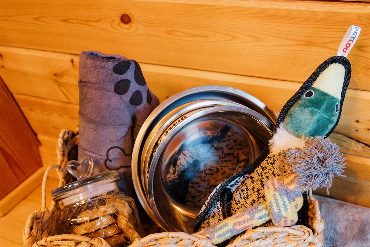 Furry friends are welcome at Poppywood Pines! This pet-friendly Show Low cabin provides dog bowls, toys, and treats for your four-legged companions. Explore White Mountains hiking trails together, then relax in this cozy A-frame vacation rental.