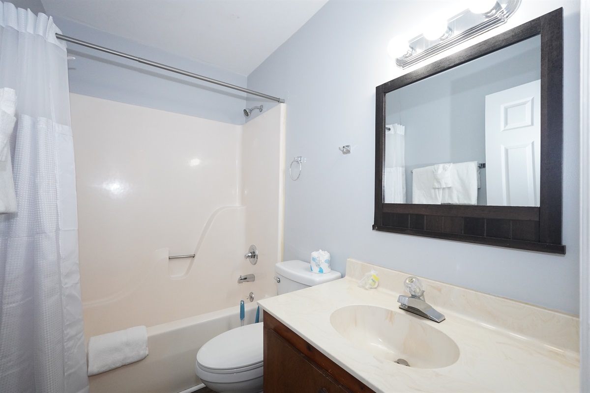 Full Bathroom Single Vanity