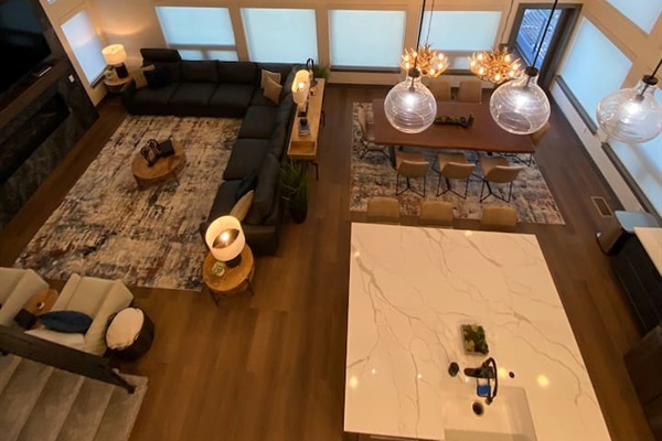 View from the loft/game room.