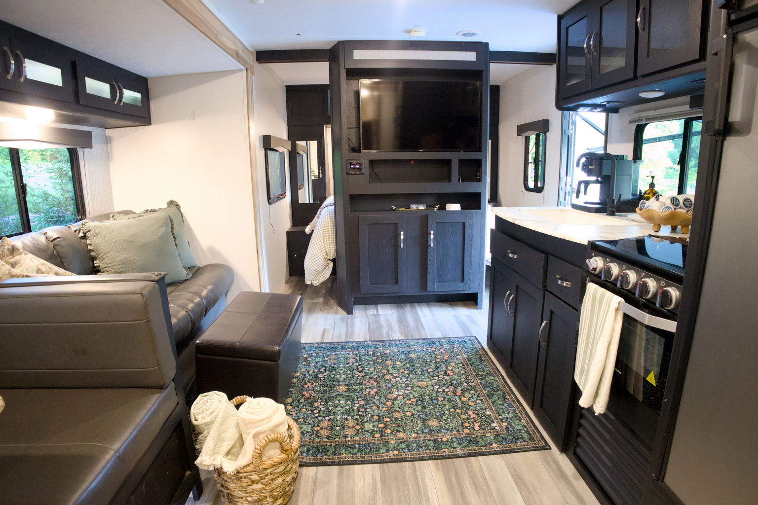 Where we curated furnishings to help ease your trip.