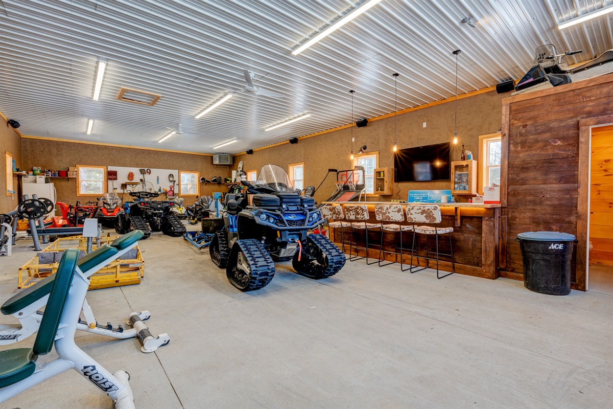 View of area in the Barn