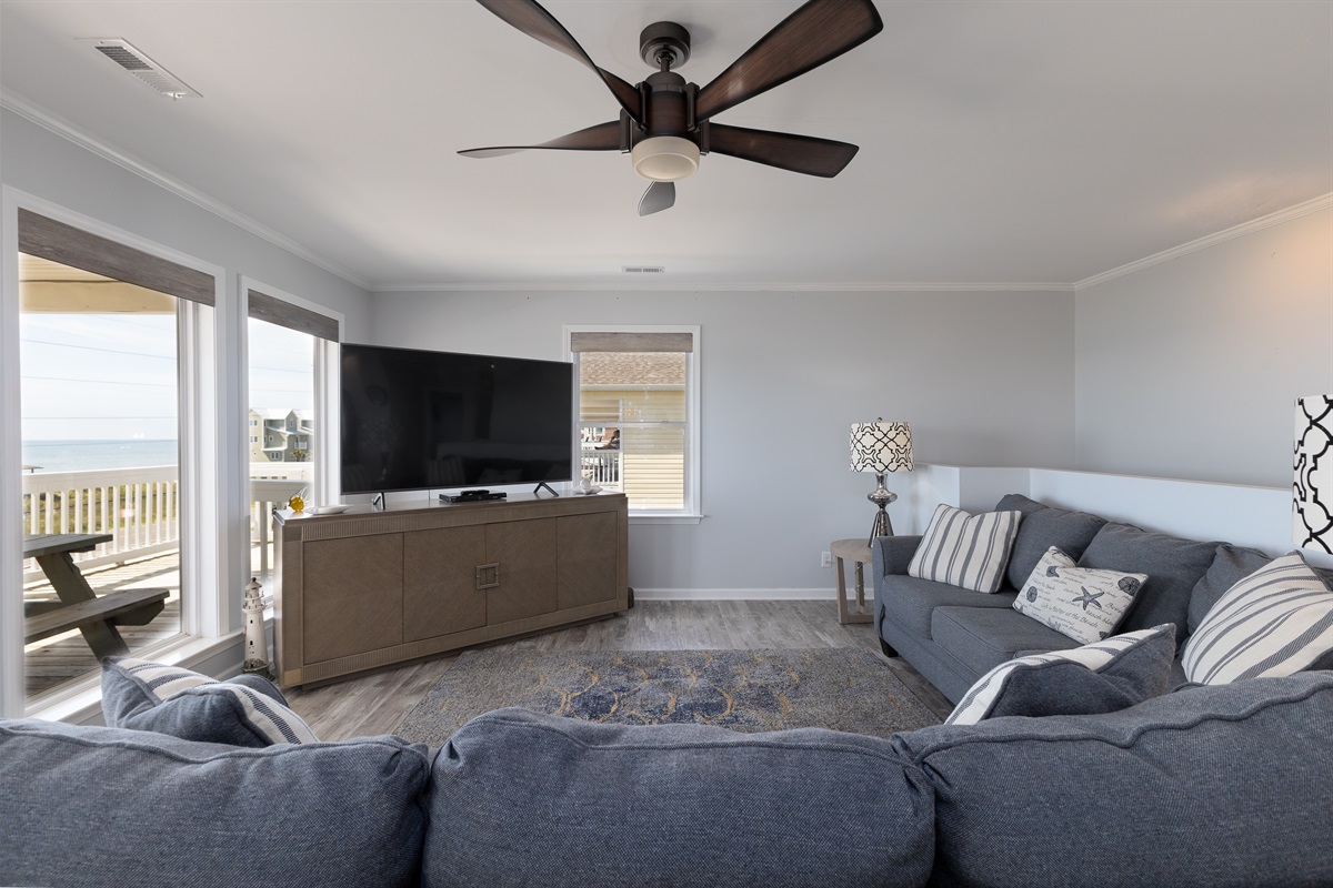 Embrace the adventure of beachside living in this dreamy living room!