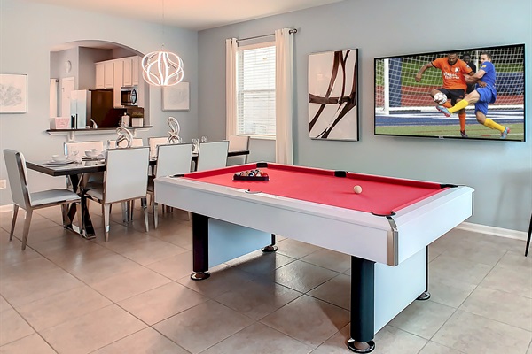 Adult Area-Pool Table-75" TV