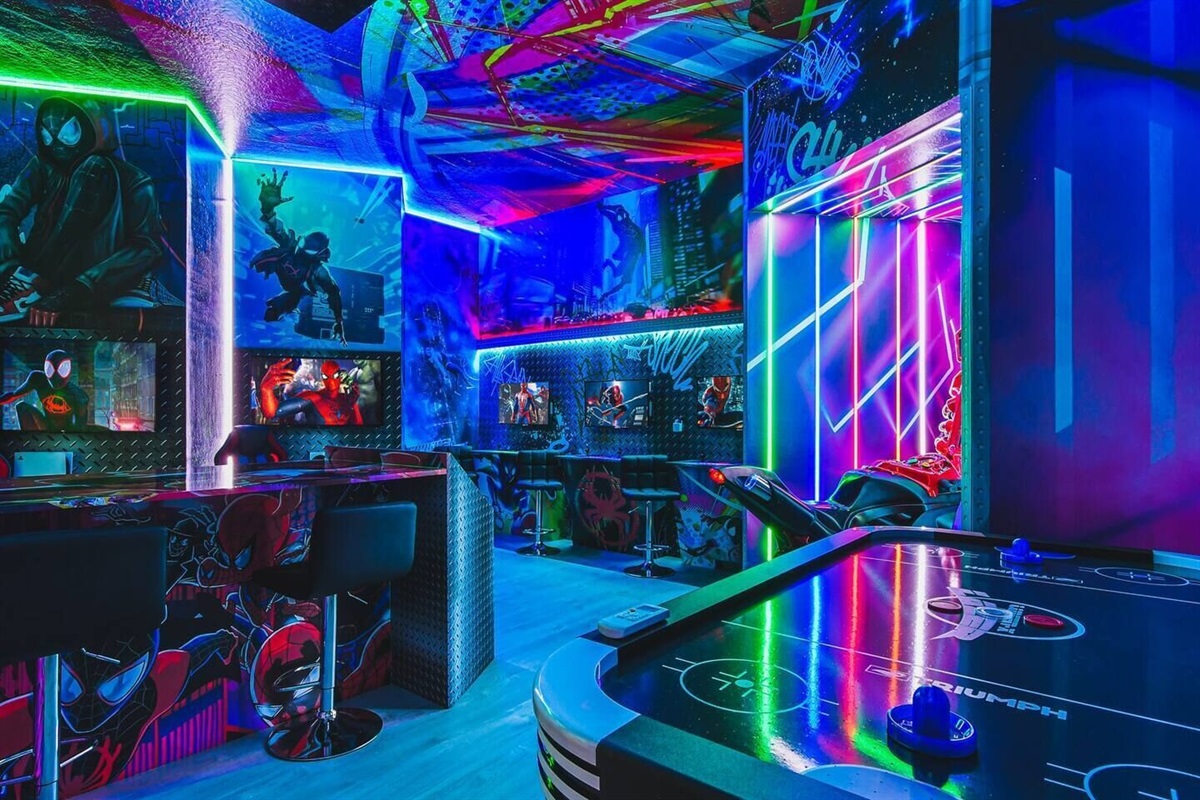 Experience endless fun and excitement at the game room, offering you a variety of games and entertainment options to enjoy during your stay.