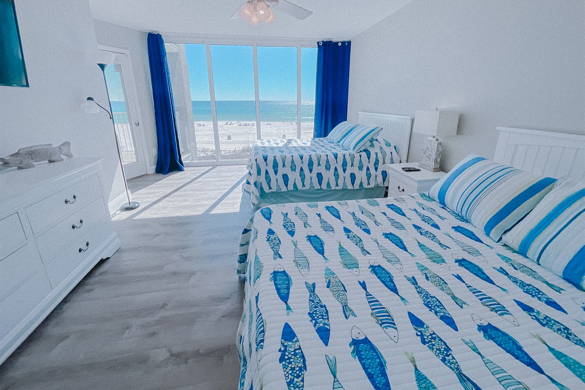 2nd Bedroom with Beach View