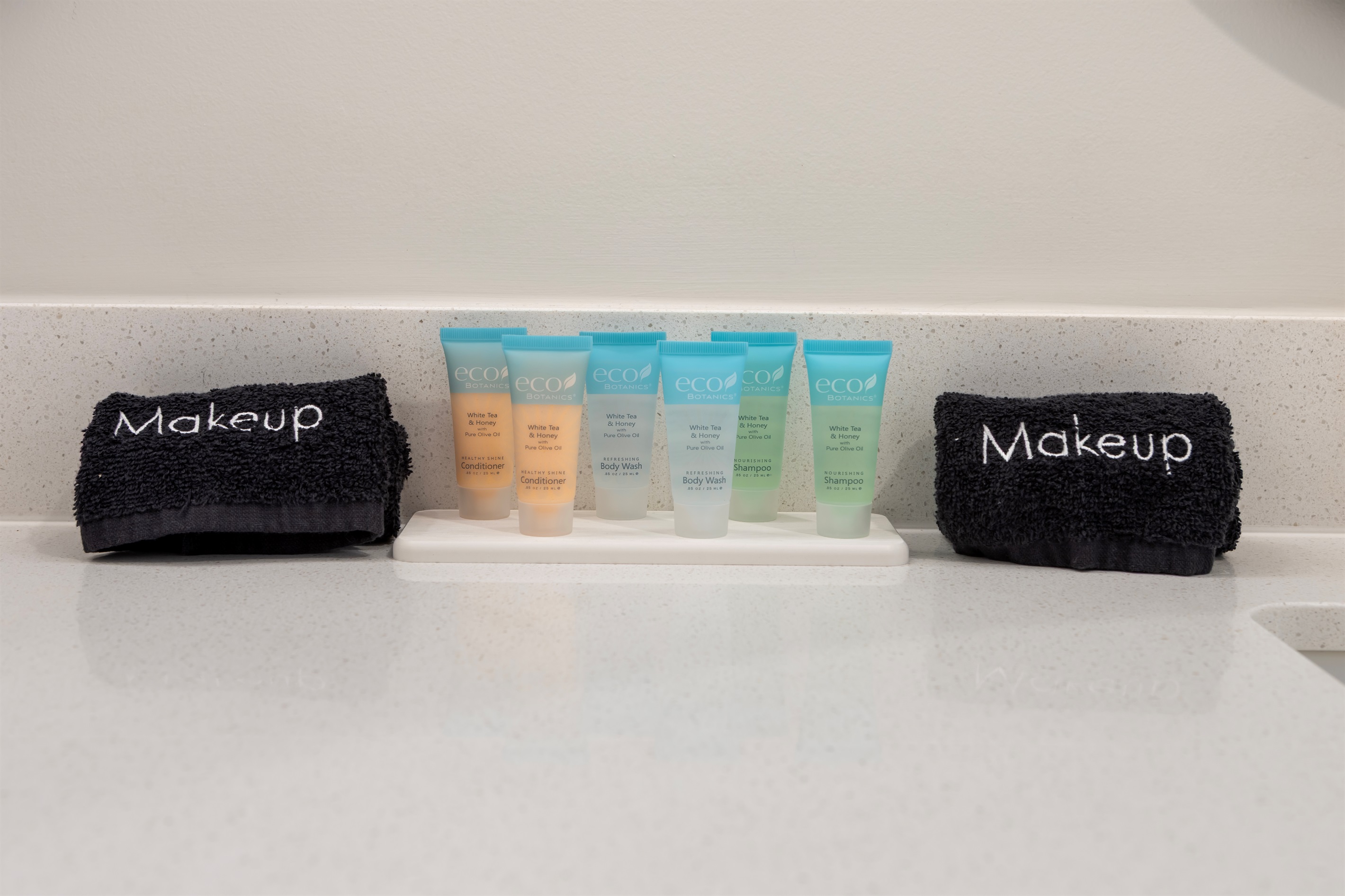 Basic amenities and supplies provided to start your stay!