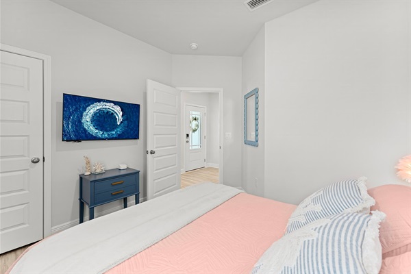 Enjoy a late movie and unwind in the comfort of your room