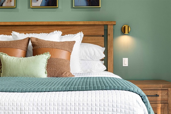 A room that feels like a deep breath — grounded, calm, and welcoming.