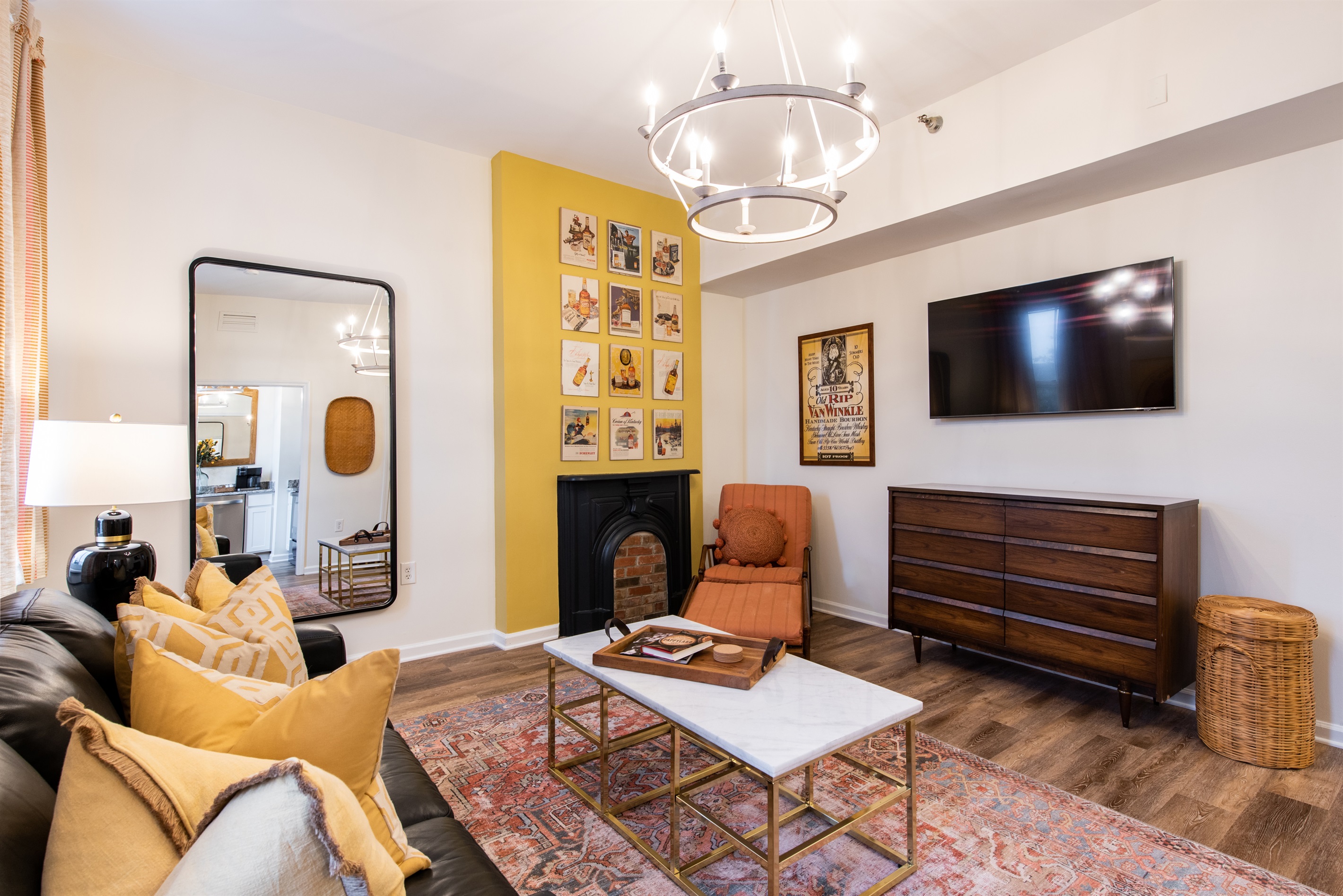 Pappy VanWinkle Unit Living Room