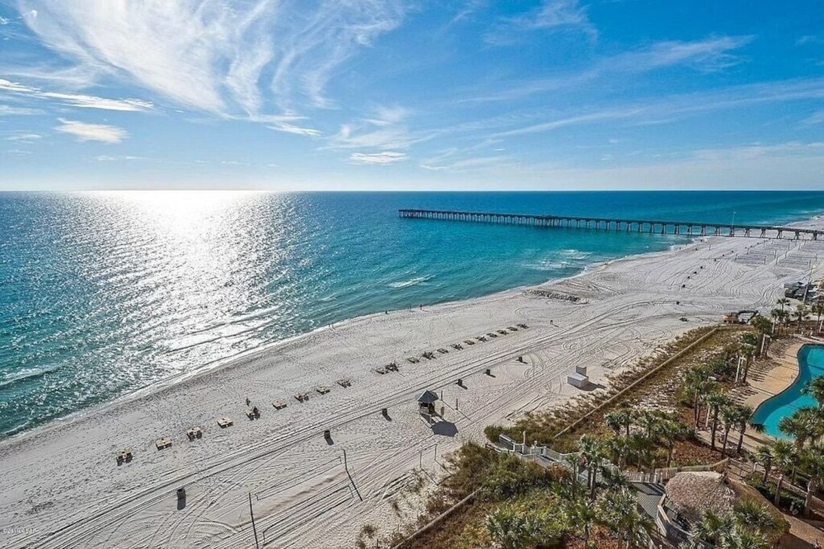 Balcony Overlooking Beach V#4