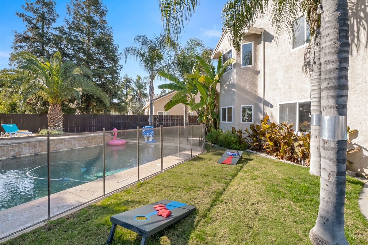Sunny days start here. Splash in the pool, lounge under the palms, and make unforgettable vacation memories.