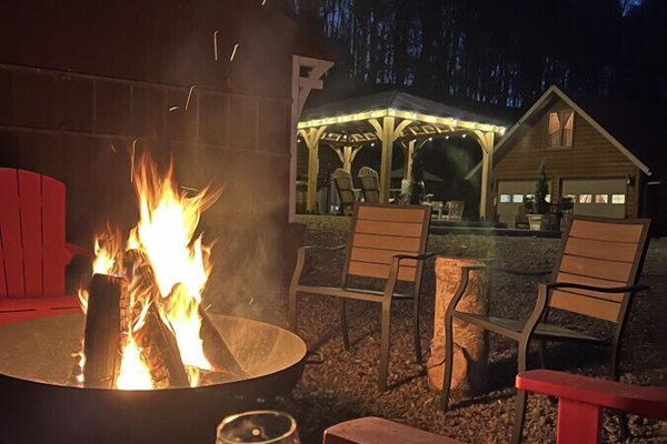 Property grounds/fire pit