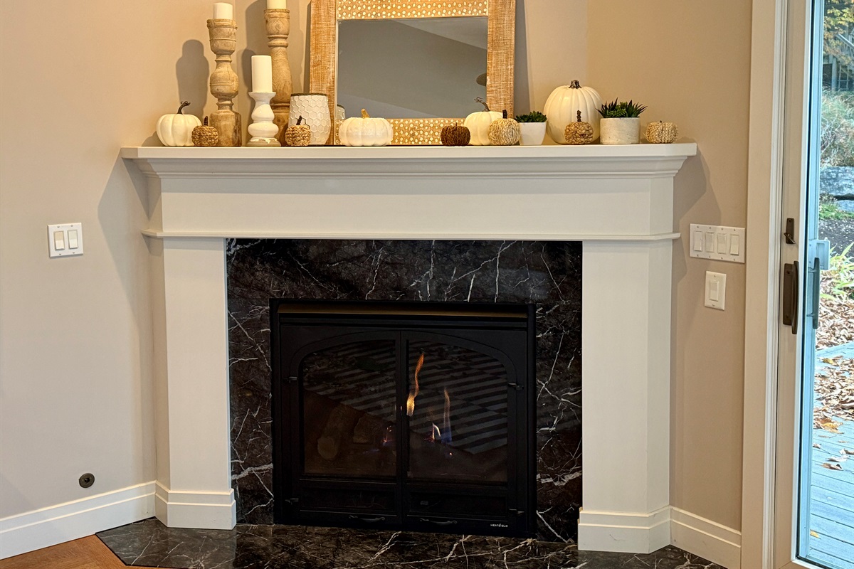 Cozy Winter Fireplace