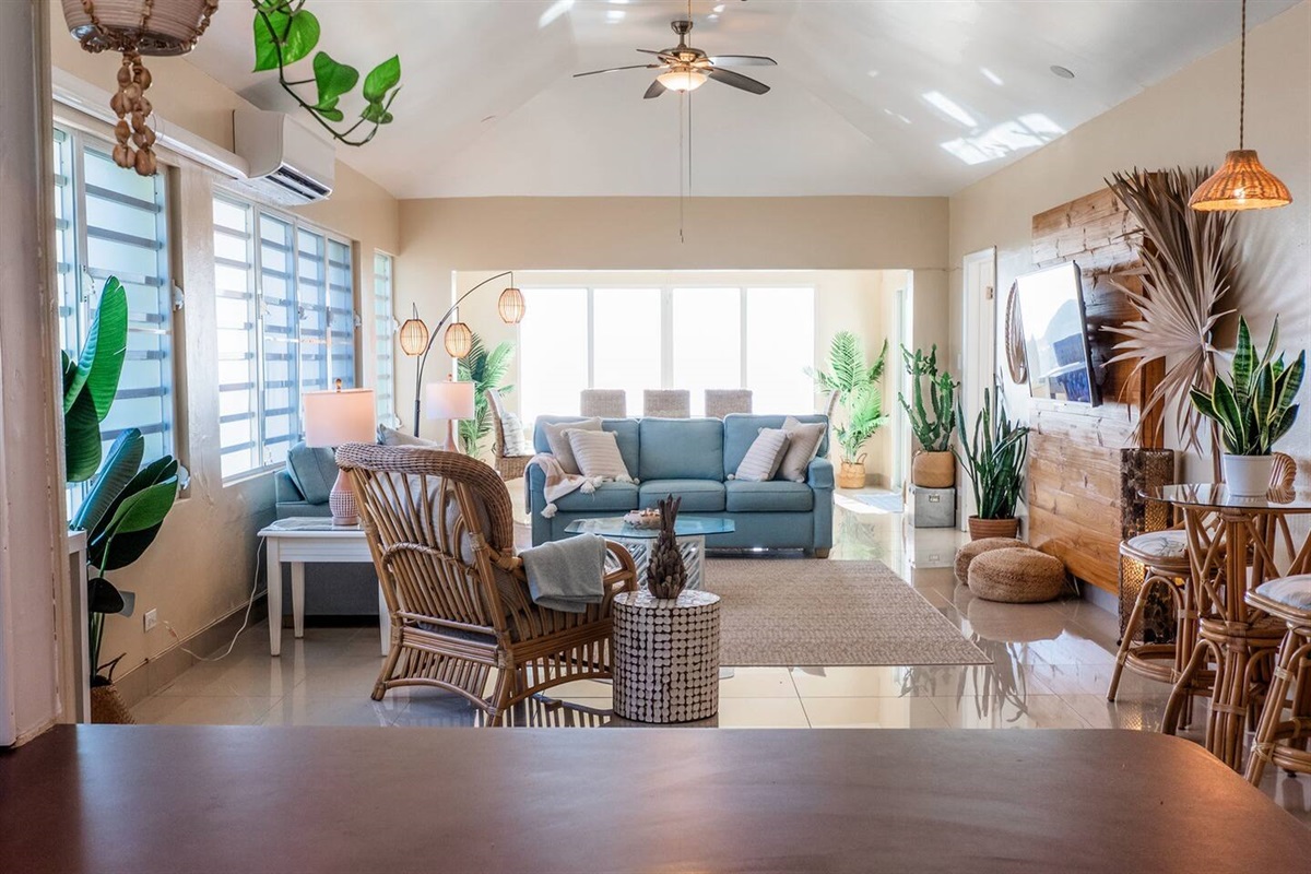 Enjoy the sunset from your living room