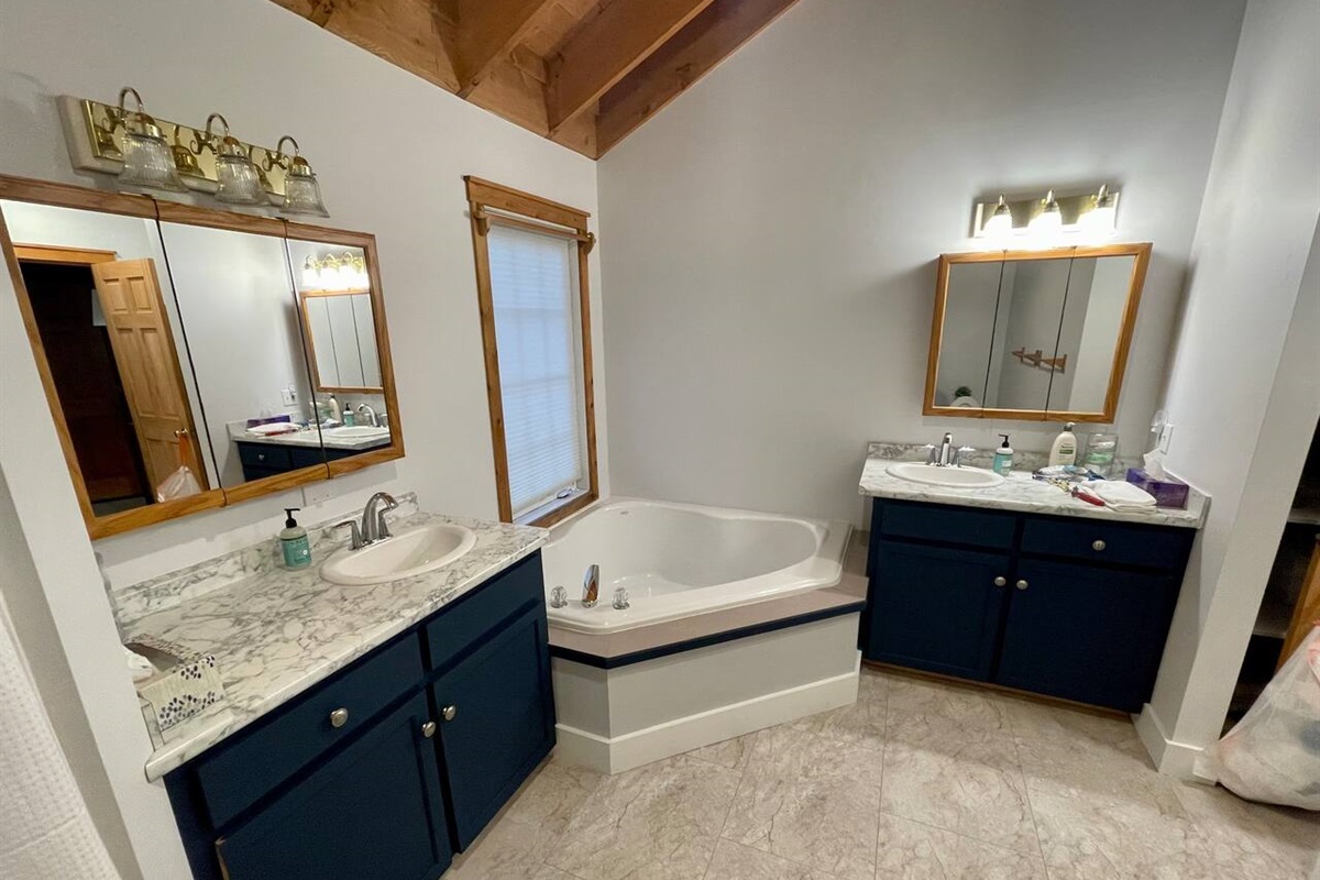 En-suite bathroom off of bedroom #1